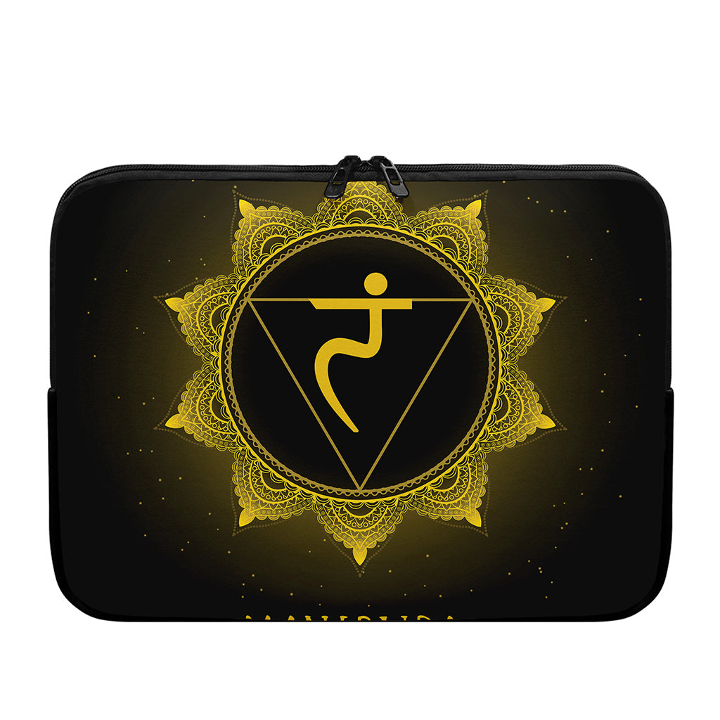 Manipura Chakra Symbol Print Laptop Sleeve