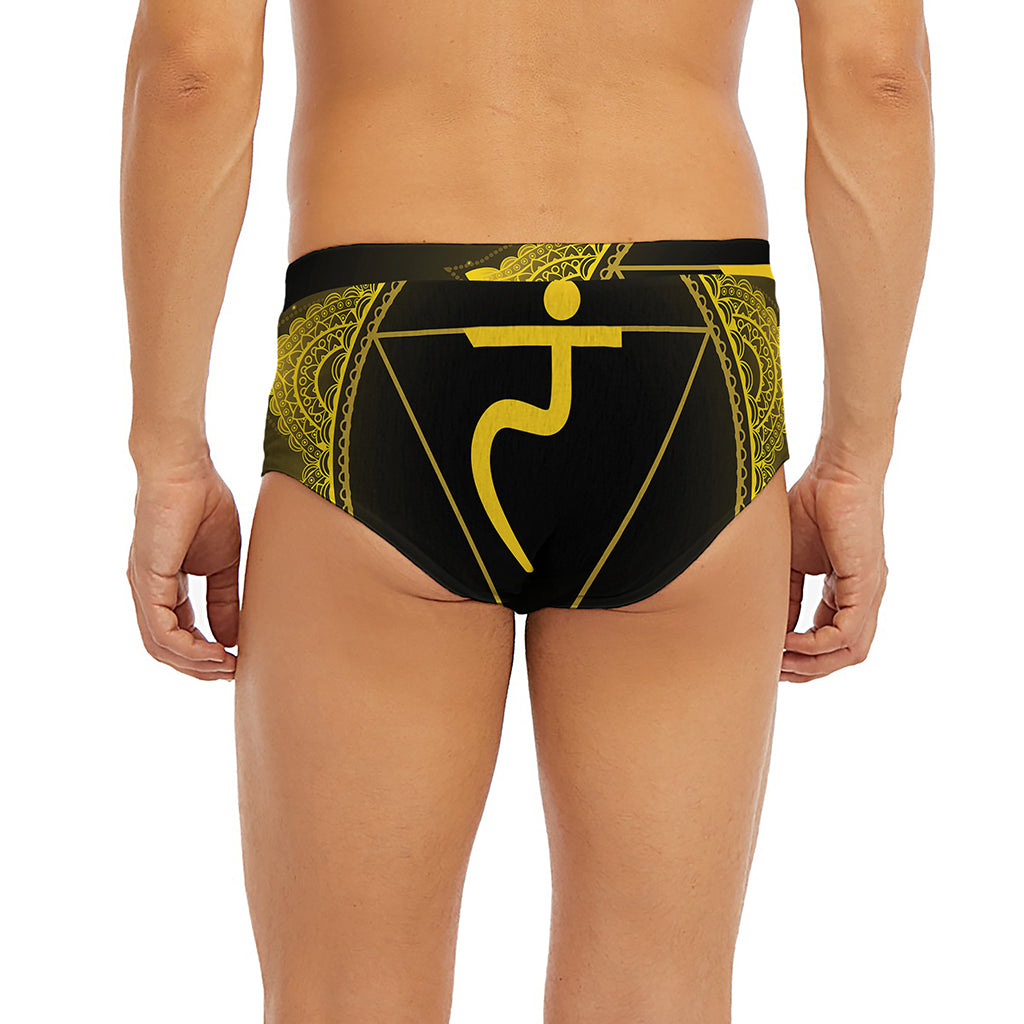 Manipura Chakra Symbol Print Men's Briefs