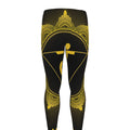 Manipura Chakra Symbol Print Men's Leggings