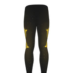 Manipura Chakra Symbol Print Men's leggings