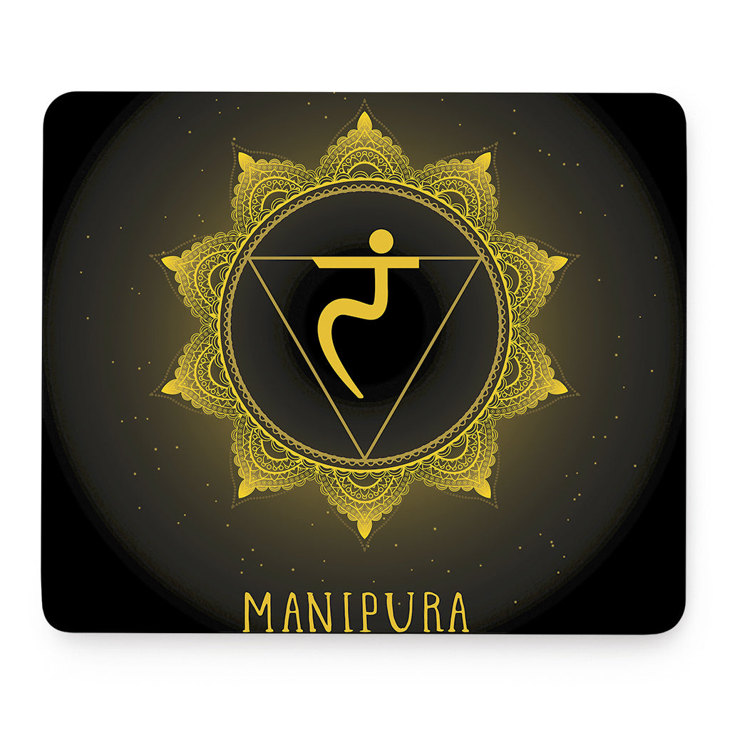 Manipura Chakra Symbol Print Mouse Pad