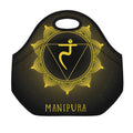 Manipura Chakra Symbol Print Neoprene Lunch Bag