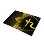 Manipura Chakra Symbol Print Pet Cooling Mat Cover