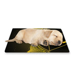 Manipura Chakra Symbol Print Pet Cooling Mat Cover