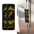 Manipura Chakra Symbol Print Refrigerator Handle Covers