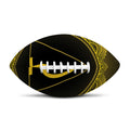 Manipura Chakra Symbol Print Rugby Ball