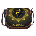 Manipura Chakra Symbol Print Saddle Bag