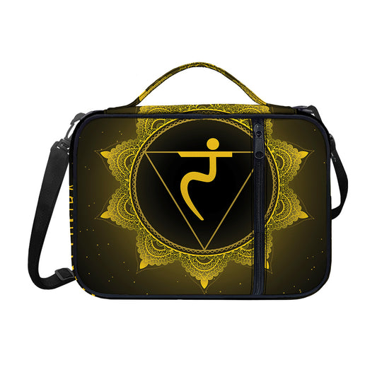 Manipura Chakra Symbol Print Shoulder Strap Bible Bag