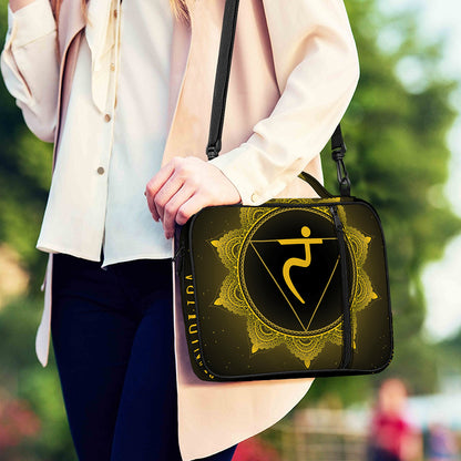 Manipura Chakra Symbol Print Shoulder Strap Bible Bag