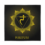Manipura Chakra Symbol Print Silk Bandana