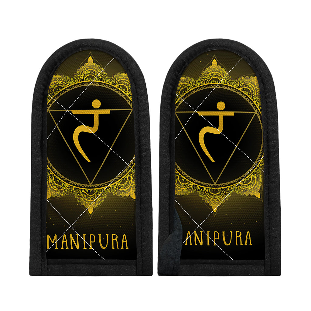 Manipura Chakra Symbol Print Skillet Handle Cover
