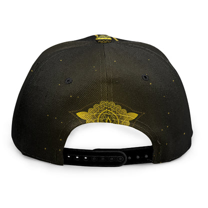 Manipura Chakra Symbol Print Snapback Cap