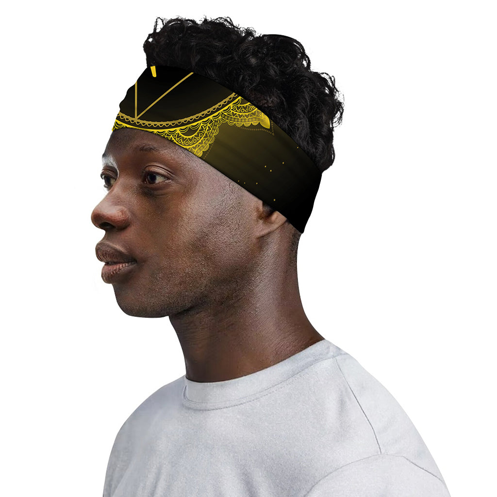 Manipura Chakra Symbol Print Sports Headband