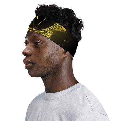 Manipura Chakra Symbol Print Sports Headband