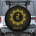 Manipura Chakra Symbol Print Tire Cover With Camera Hole