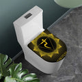Manipura Chakra Symbol Print Toilet Lid Cover
