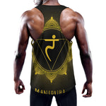 Manipura Chakra Symbol Print Training Tank Top