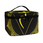 Manipura Chakra Symbol Print Travel Makeup Bag
