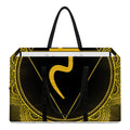Manipura Chakra Symbol Print Utility Tote Bag