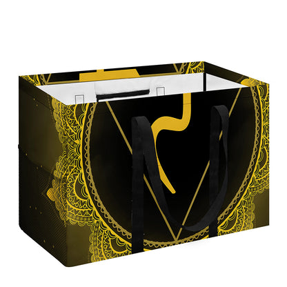 Manipura Chakra Symbol Print Utility Tote Bag