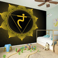 Manipura Chakra Symbol Print Wall Sticker