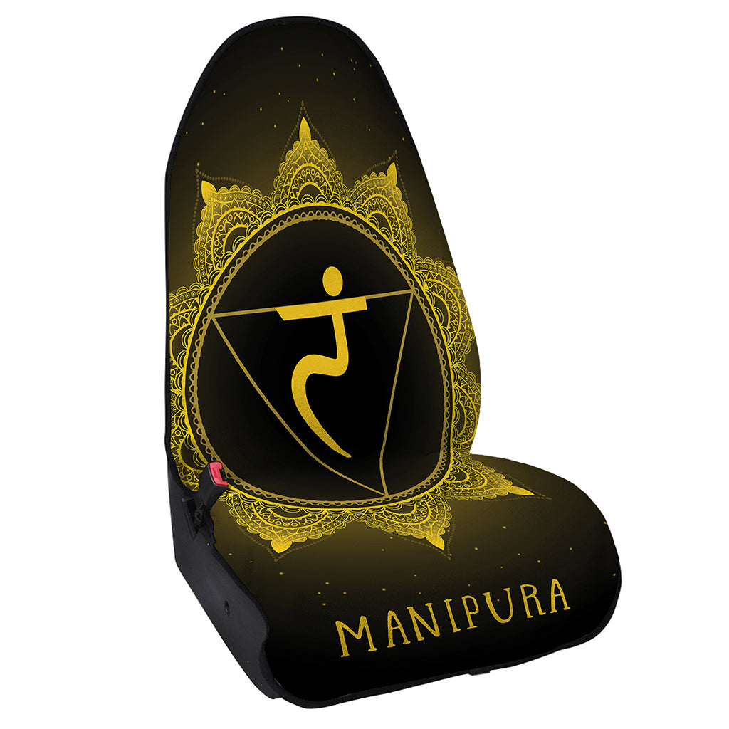 Manipura Chakra Symbol Print Waterproof Car Seat Cover