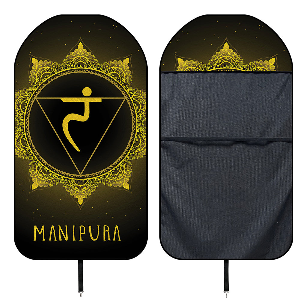 Manipura Chakra Symbol Print Waterproof Car Seat Cover