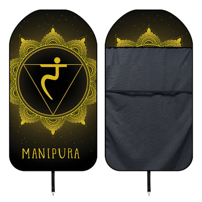 Manipura Chakra Symbol Print Waterproof Car Seat Cover
