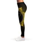 Manipura Chakra Symbol Print Women's Leggings