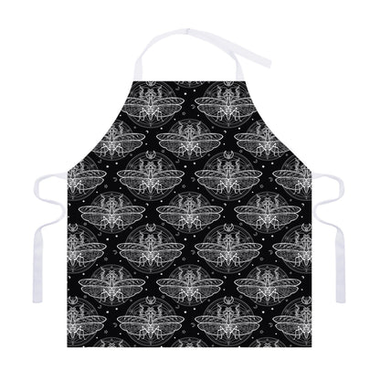 Mantis Spirit Animal Pattern Print Adjustable Apron