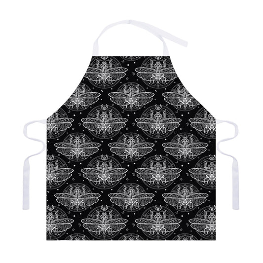 Mantis Spirit Animal Pattern Print Adjustable Apron