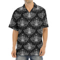 Mantis Spirit Animal Pattern Print Aloha Shirt