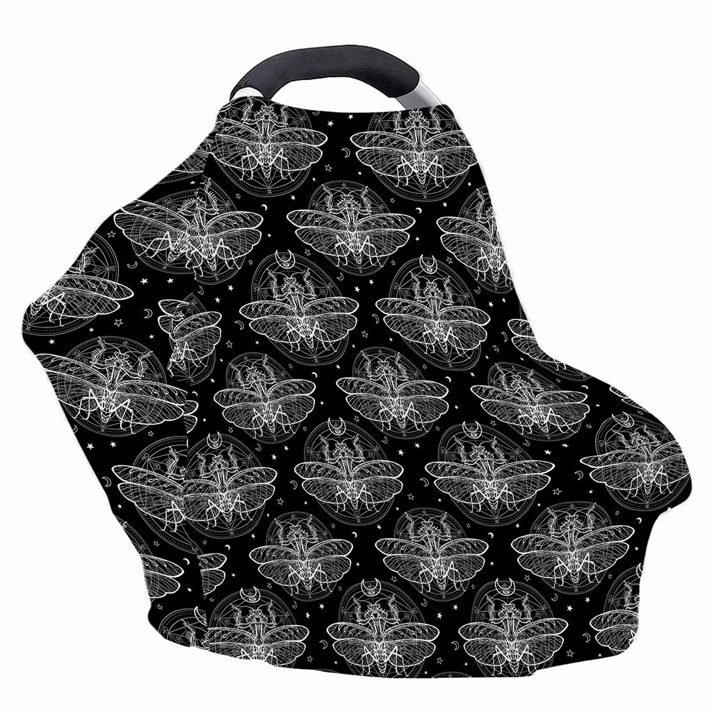 Mantis Spirit Animal Pattern Print Baby Seat Cover