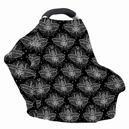 Mantis Spirit Animal Pattern Print Baby Seat Cover