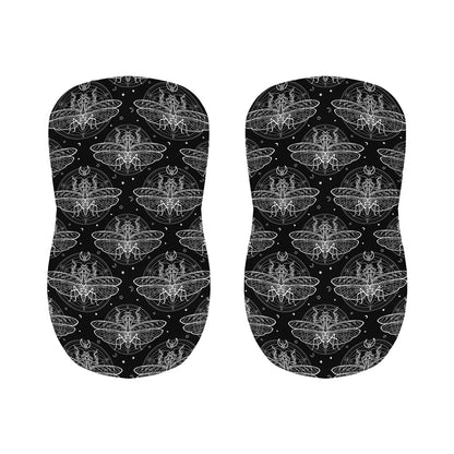 Mantis Spirit Animal Pattern Print Bar Stool Covers