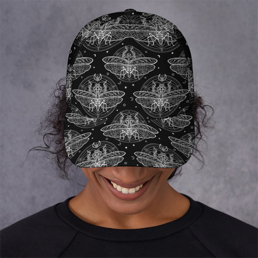 Mantis Spirit Animal Pattern Print Baseball Cap