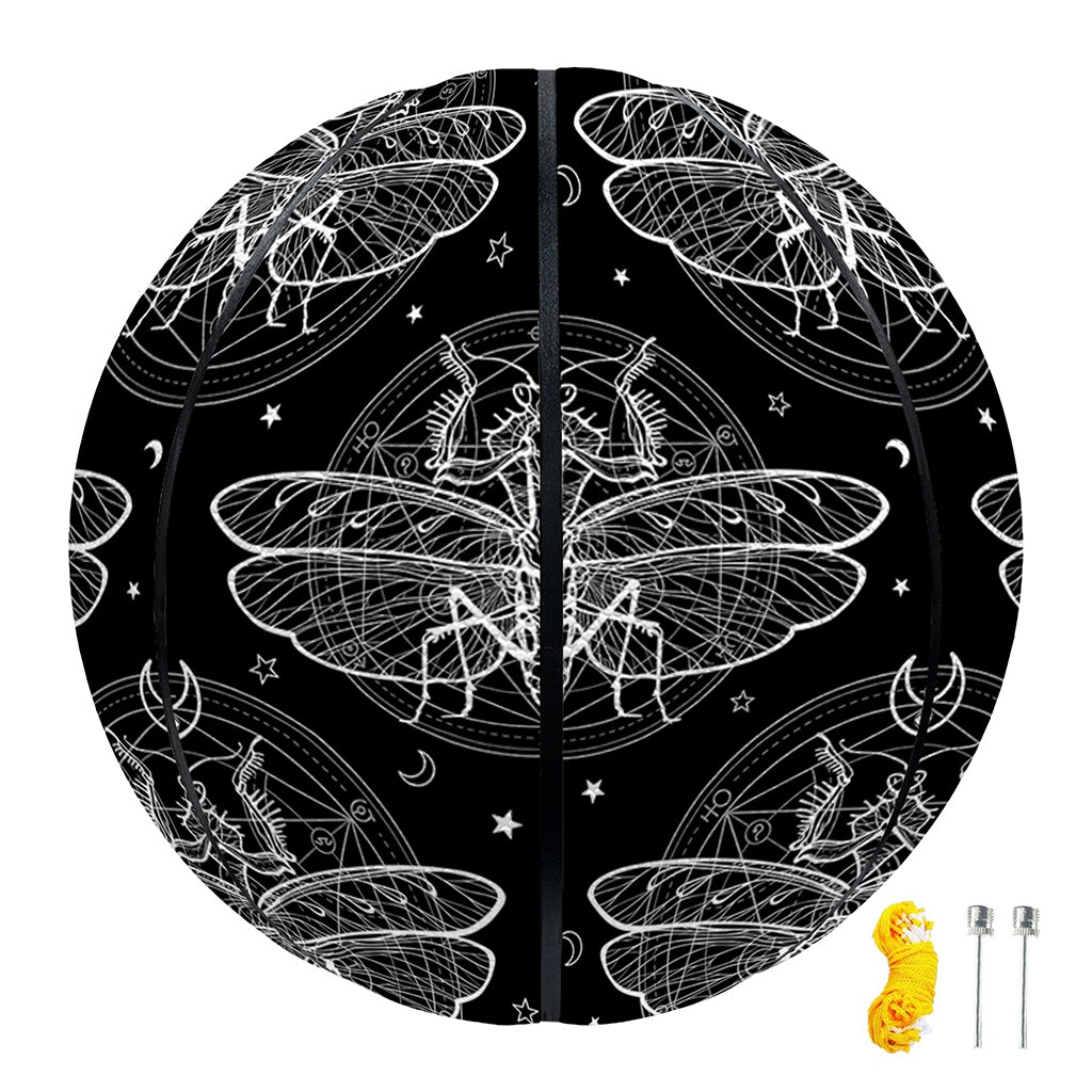 Mantis Spirit Animal Pattern Print Basketball