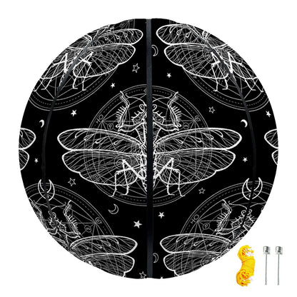 Mantis Spirit Animal Pattern Print Basketball