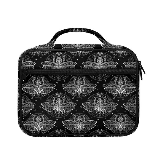 Mantis Spirit Animal Pattern Print Briefcase Bible Bag