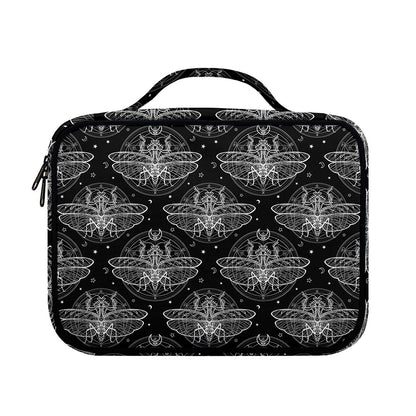 Mantis Spirit Animal Pattern Print Briefcase Bible Bag