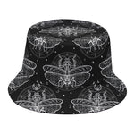 Mantis Spirit Animal Pattern Print Bucket Hat