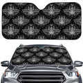 Mantis Spirit Animal Pattern Print Car Windshield Sun Shade