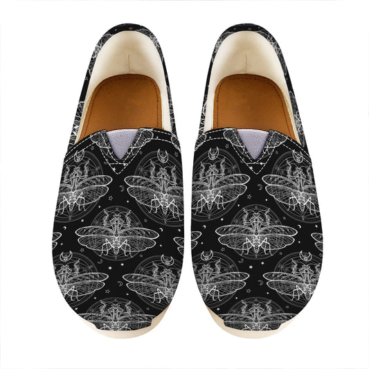 Mantis Spirit Animal Pattern Print Casual Shoes