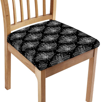 Mantis Spirit Animal Pattern Print Chair Cushion Cover
