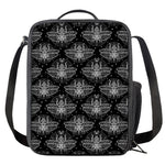 Mantis Spirit Animal Pattern Print Crossbody Lunch Bag