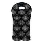 Mantis Spirit Animal Pattern Print Double Neoprene Wine Tote