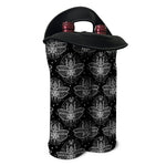 Mantis Spirit Animal Pattern Print Double Neoprene Wine Tote