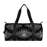 Mantis Spirit Animal Pattern Print Gym Bag