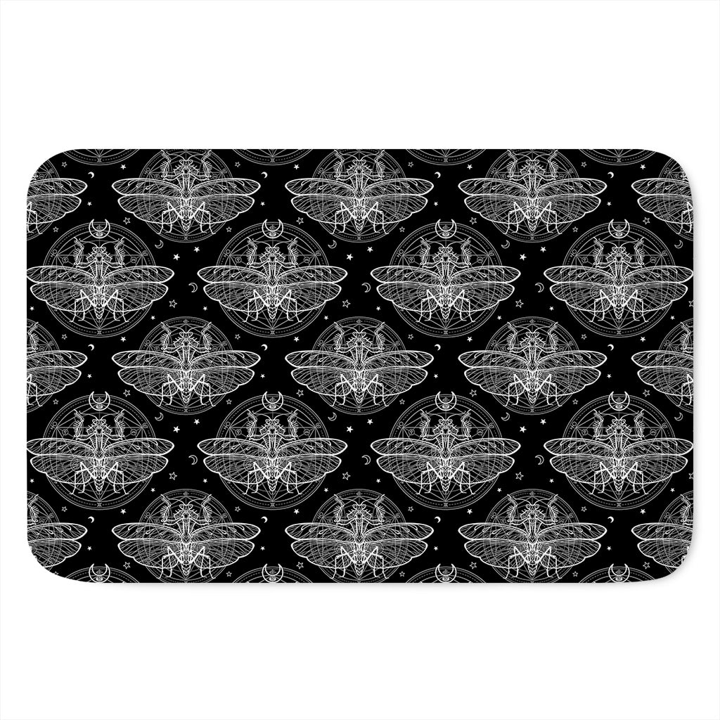 Mantis Spirit Animal Pattern Print Indoor Door Mat
