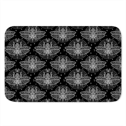 Mantis Spirit Animal Pattern Print Indoor Door Mat